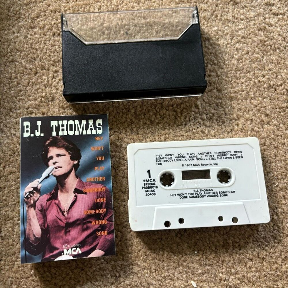 B.J. Thomas Hey Won’t You Play Another Somebody Done… Cassette Tape